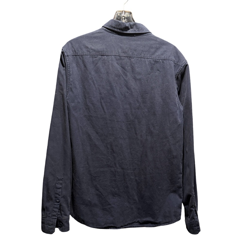Banks Journal-Men's Black Military Field Jacket Blue with red stripe lining - Picture 3 of 6